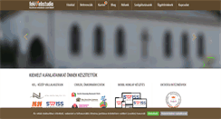 Desktop Screenshot of fekiwebstudio.hu