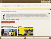 Tablet Screenshot of fekiwebstudio.hu